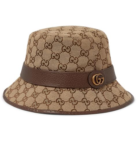 mens gucci bucket hats|Gucci hat men's price.